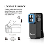Olight Oclip Pro | multifunktionell clip ficklampa | 500 lm