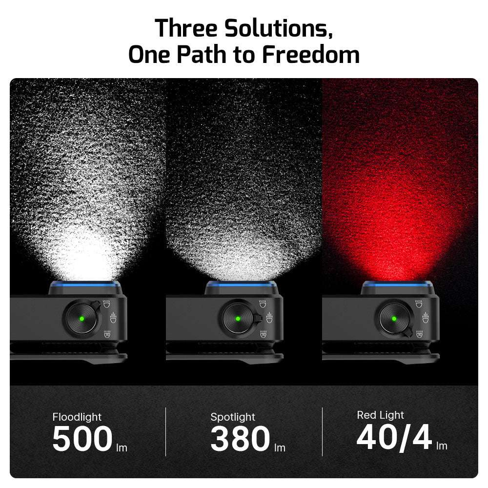 Olight Oclip Pro | multifunktionell clip ficklampa | 500 lm