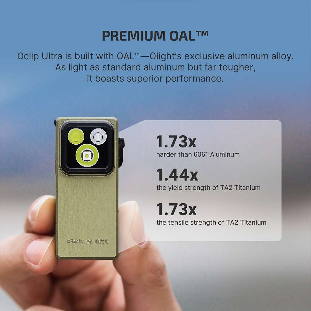 Olight Oclip Ultra | 3-i-1 clip-on EDC-lampa | 530 lm