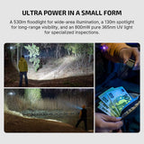Olight Oclip Ultra | 3-i-1 clip-on EDC-lampa | 530 lm