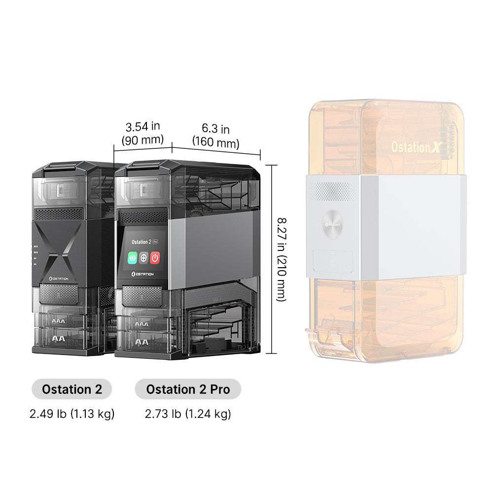Olight Ostation 2 | smart AA/AAA batteriladdare | 3-i-1