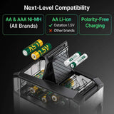 Olight Ostation 2 | smart AA/AAA batteriladdare | 3-i-1