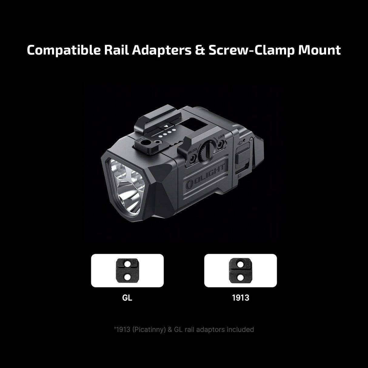 Olight PL X | pistollampa | 1.200 lm