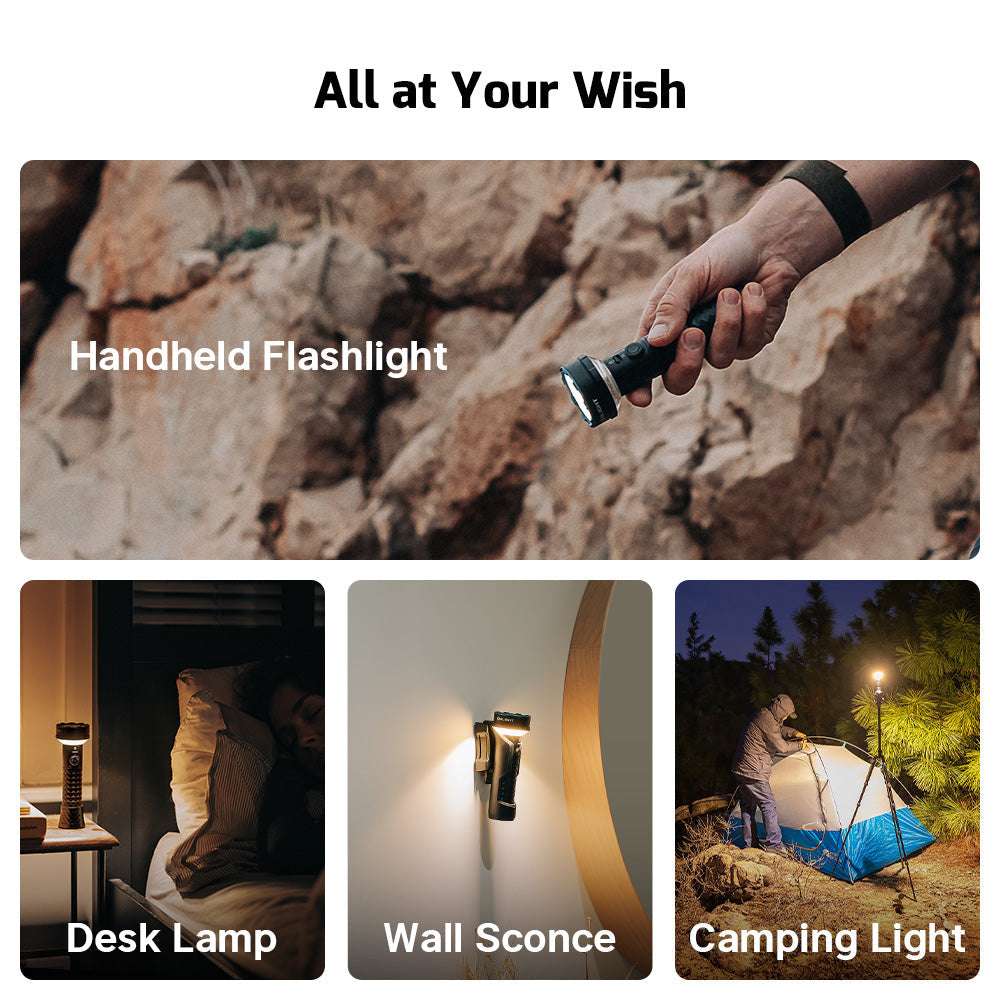 Olight Prowess | ficklampa med dubbelriktad belysning | 5.000 lm