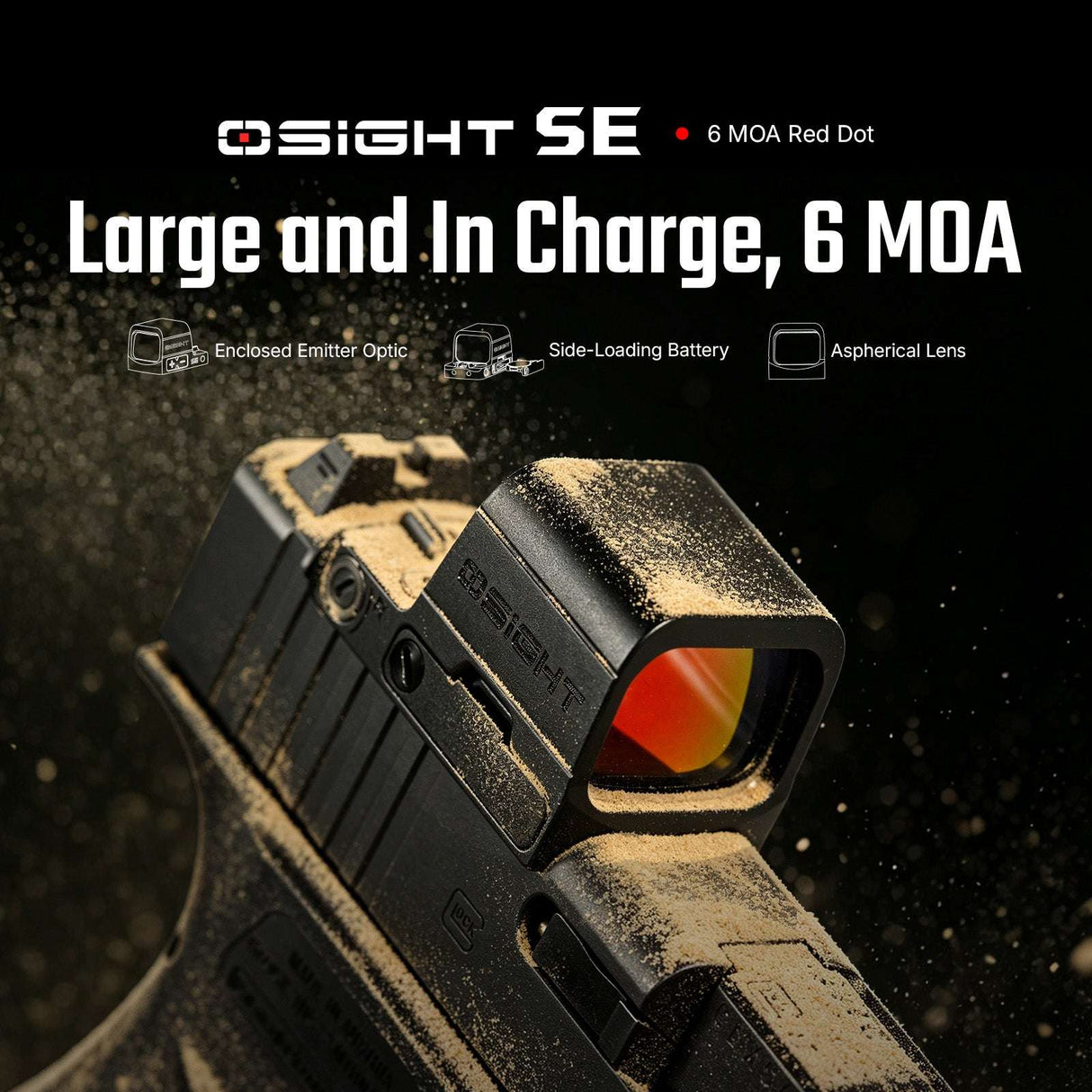 Osight SE [röd] | 6 MOA