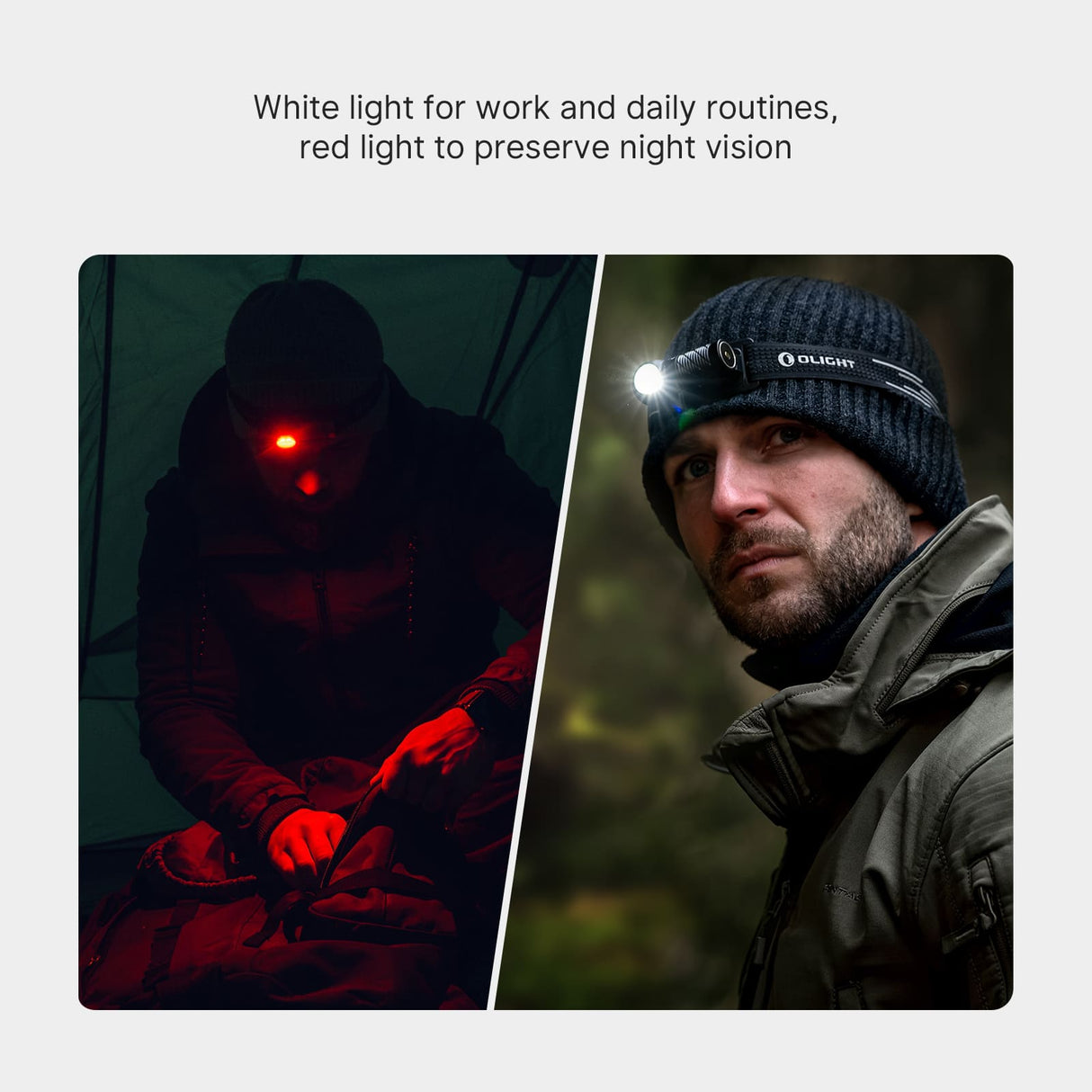 Olight Perun 3 Mini | uppladdningsbar pannlampa | 1.250 lm